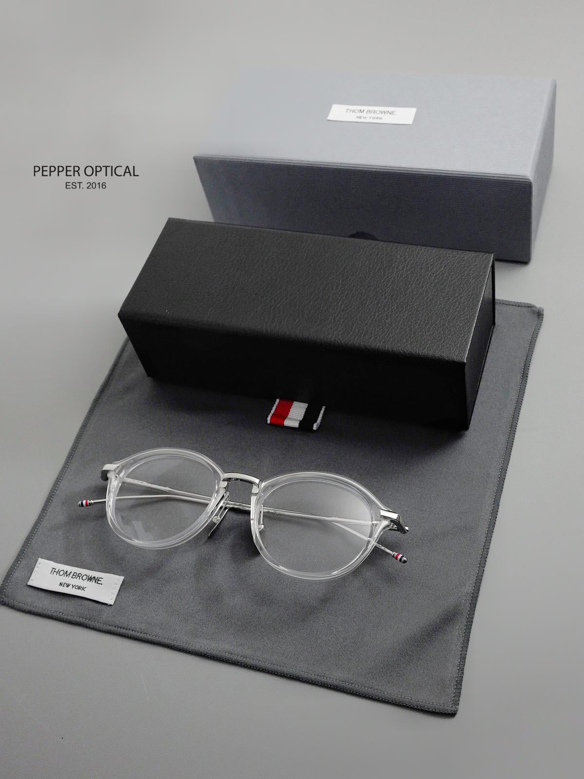 Thom Browne UEO-011 49 Clear 透明色
