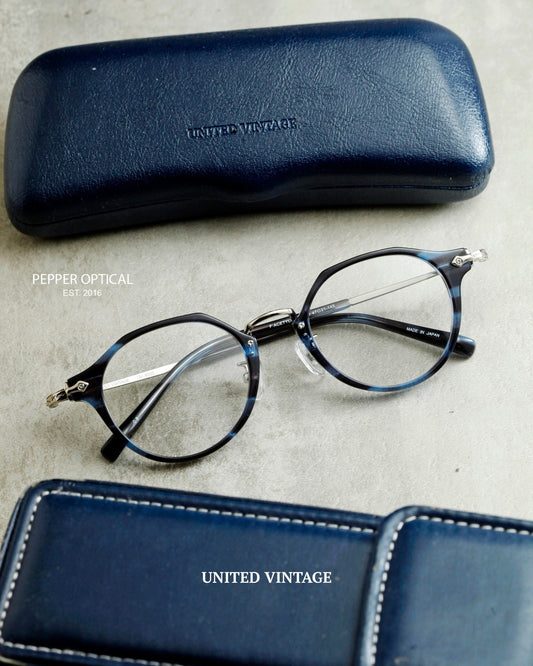 United Vintage UV-8020 藍玳瑁皇冠鏡