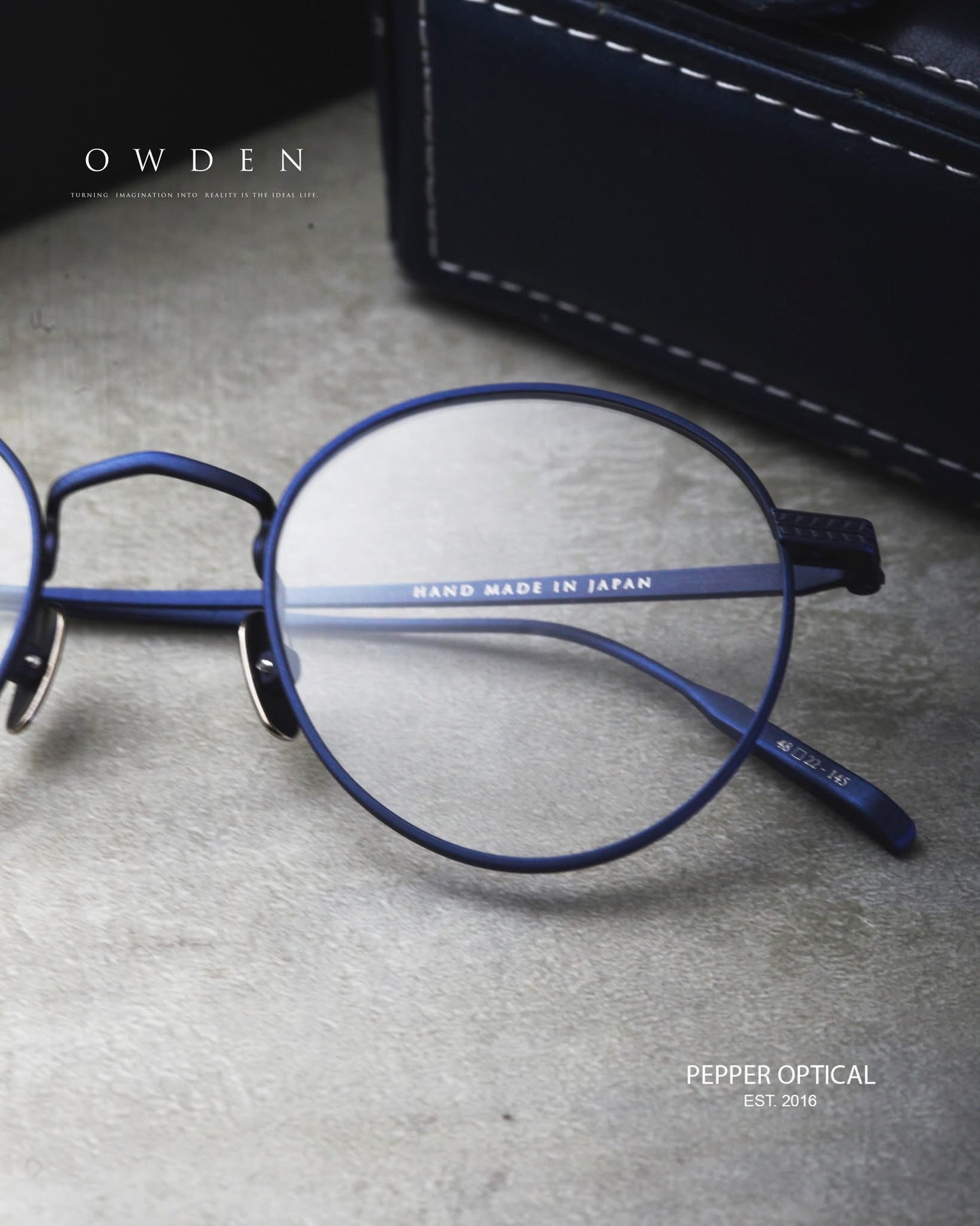 OWDEN - Berlin 皇家藍Royal Blue磨砂金屬絕作