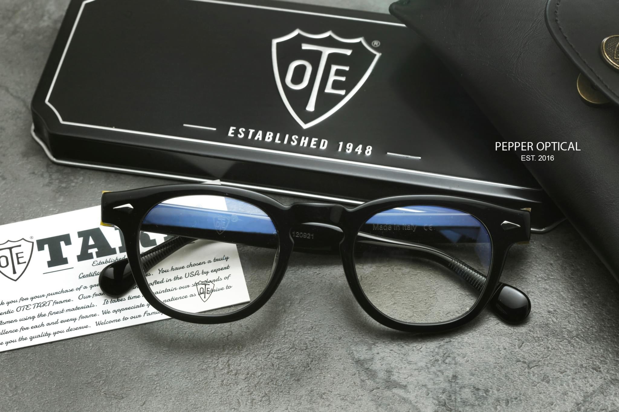 Tart Optical Enterprises - ARNEL 黑色意大利板材製– PepperOptical
