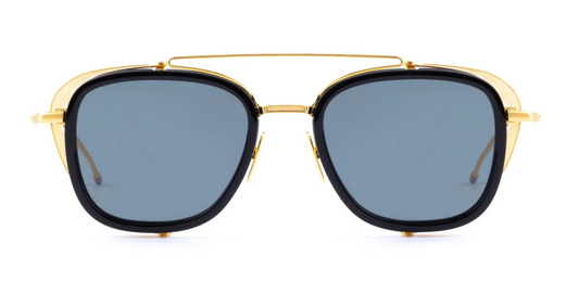 Thom Browne UES808A Shiny black 18k gold