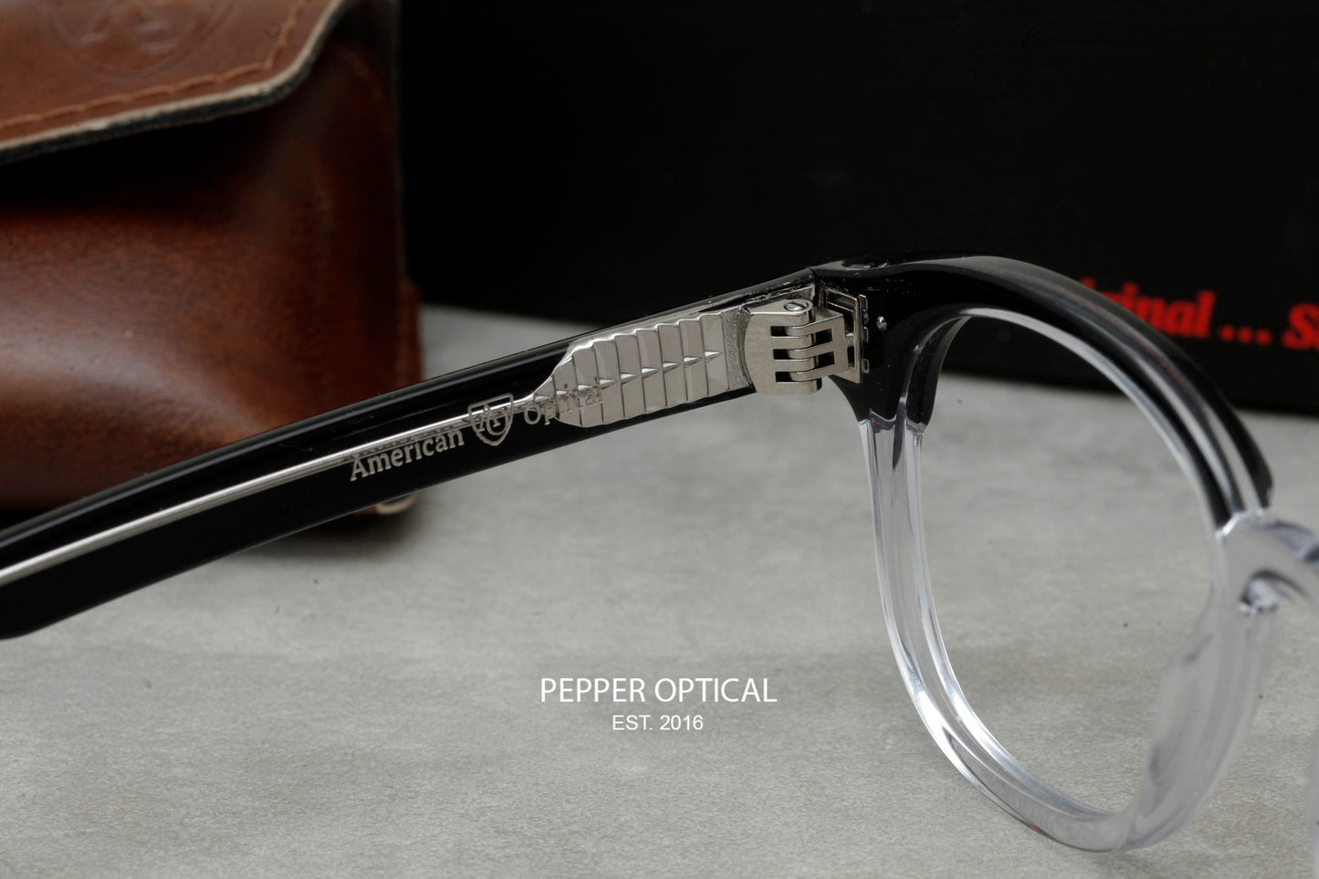 AO eyewear - TIMES 黑透明 - Robert Downey Jr.電影御用鏡 現貨太陽鏡版本