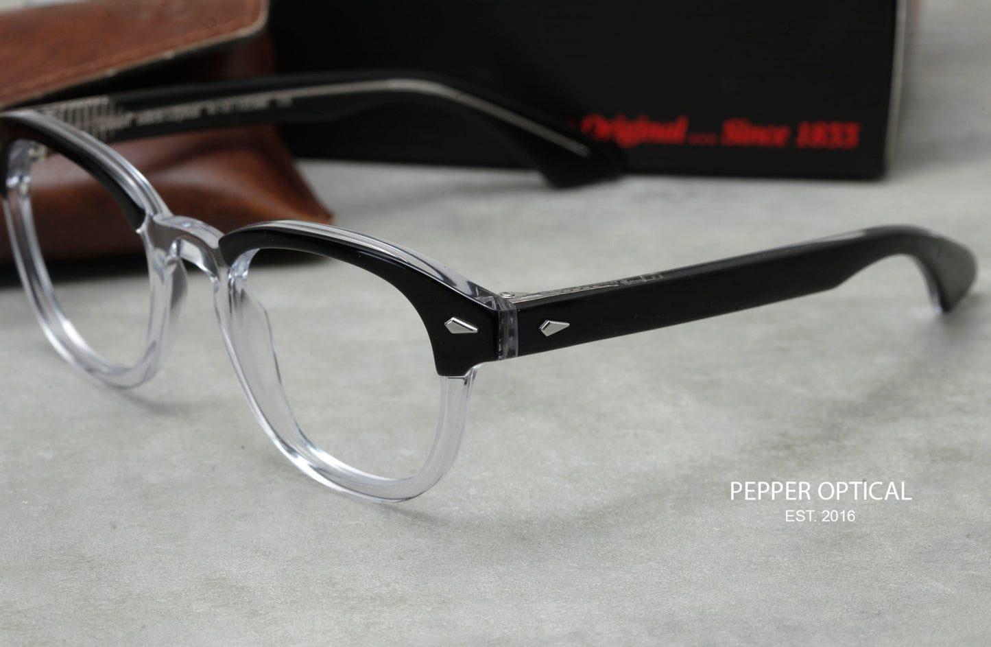 AO eyewear - TIMES 黑透明 - Robert Downey Jr.電影御用鏡 現貨太陽鏡版本