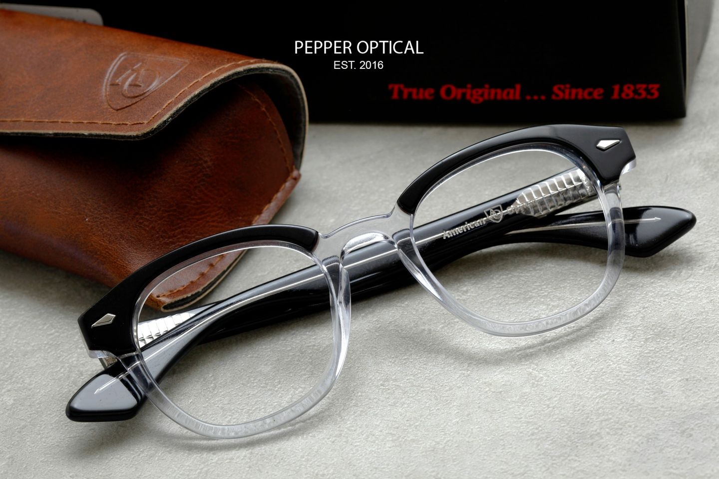 AO eyewear - TIMES 黑透明 - Robert Downey Jr.電影御用鏡 現貨太陽鏡版本