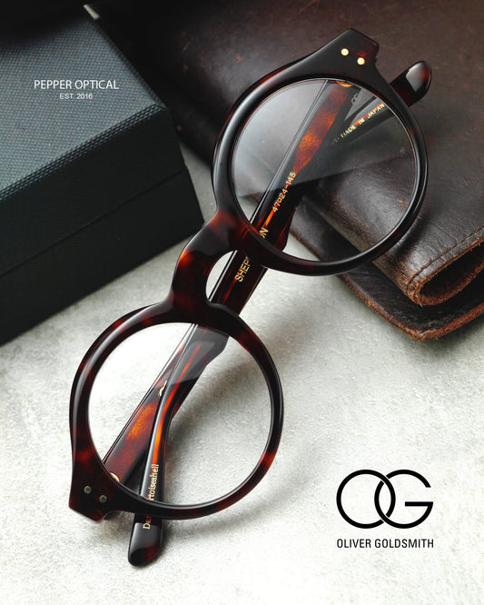 OLIVER GOLDSMITH - SHEPPERTON   松重豐之愛鏡 玳瑁色