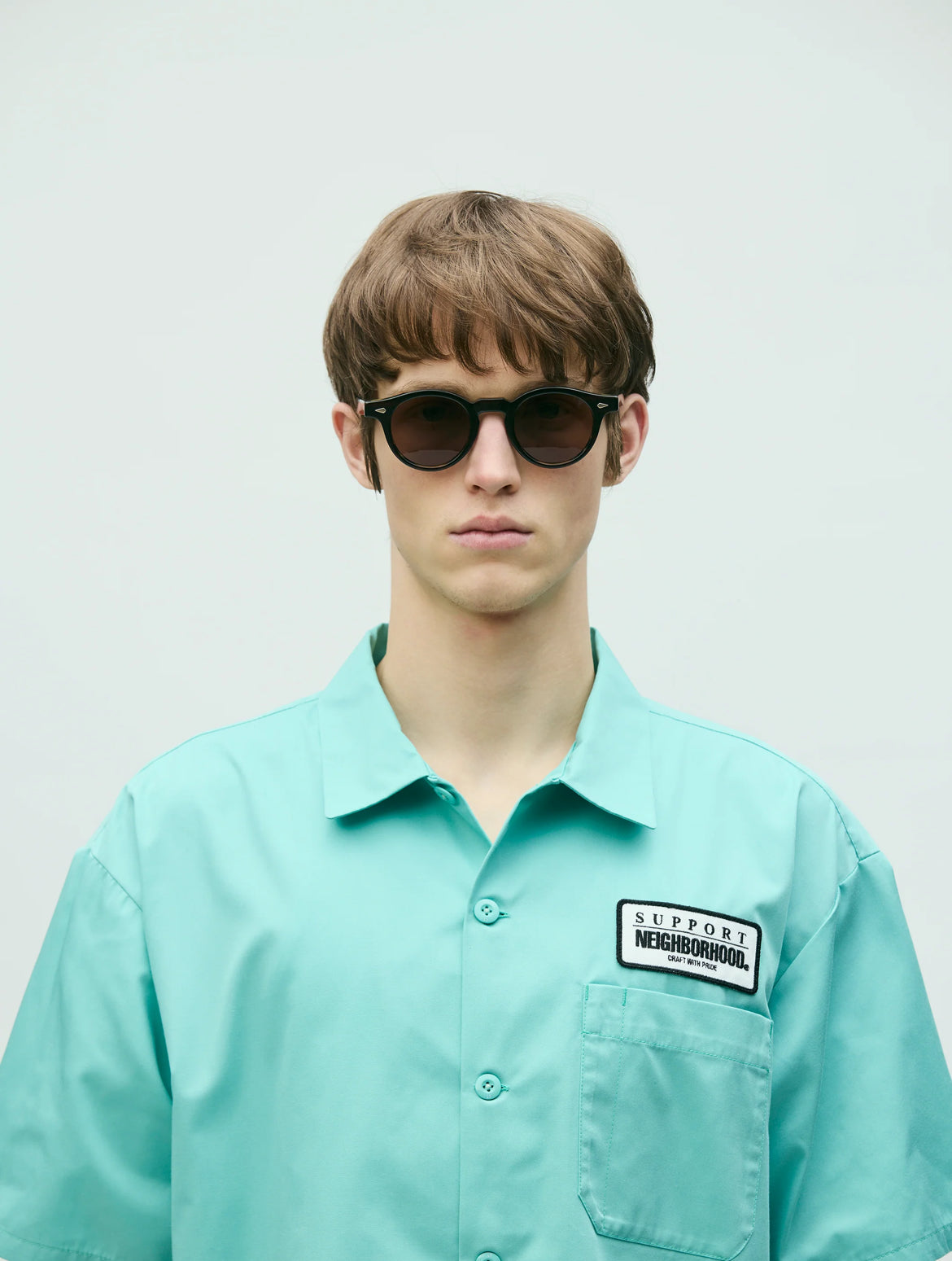 NEIGHBORHOOD X JULIUS TART OPTICAL - HAROLD BROWN/BROWN