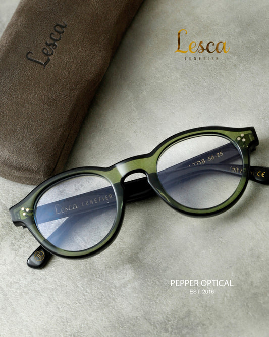Lesca Lunetier Gaston XL 立體板材透視綠鏡