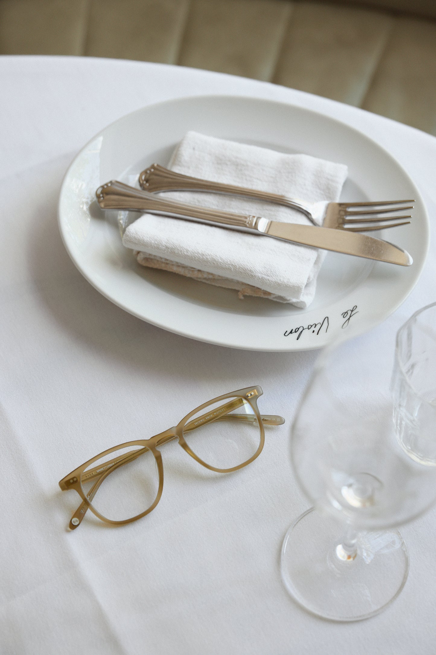 JJJJound X Garrett Leight - Brooks 光學版本 預訂 25年12月至26年1月到貨