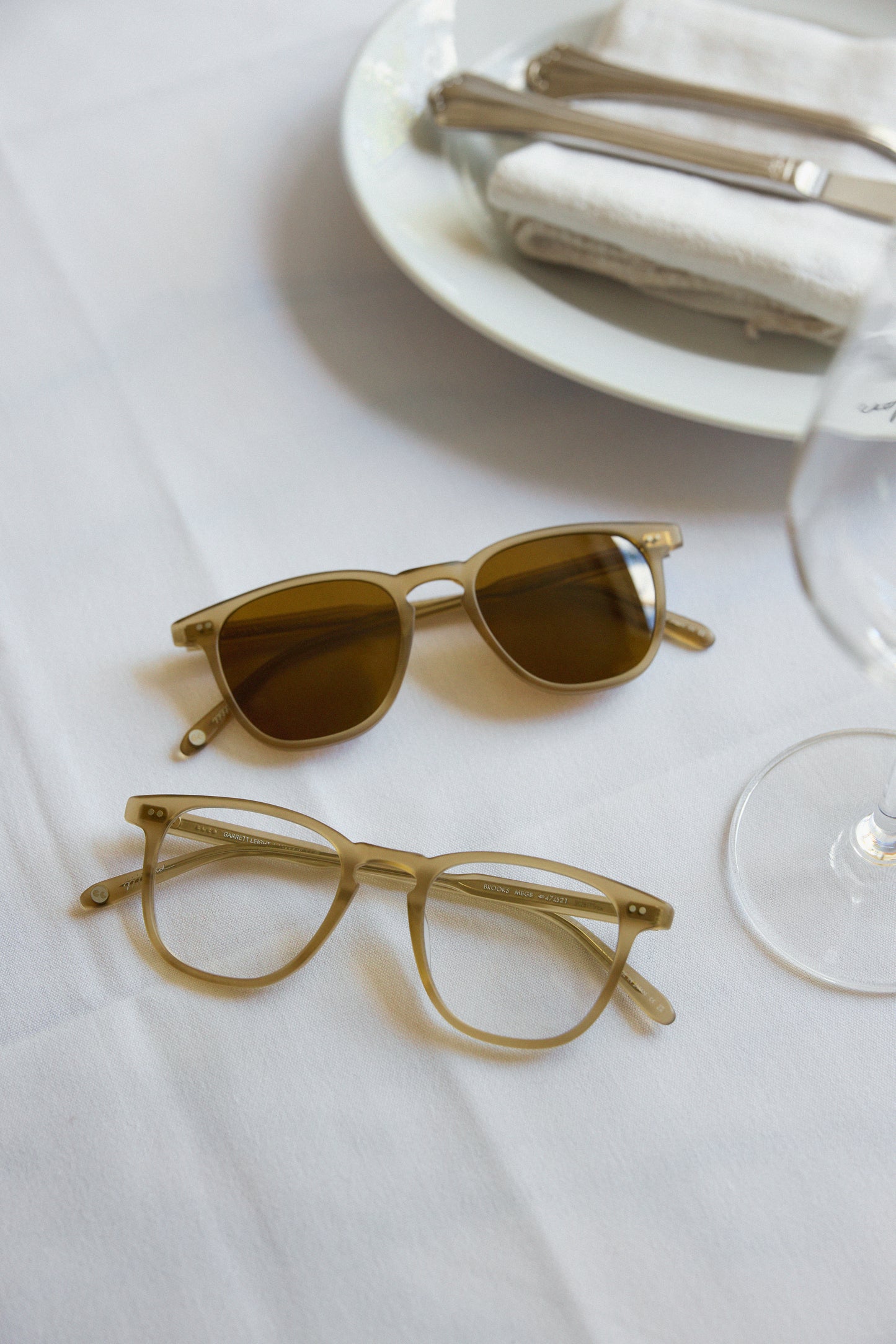 JJJJound X Garrett Leight - Brooks SUN 預訂 25年12月至26年1月到貨