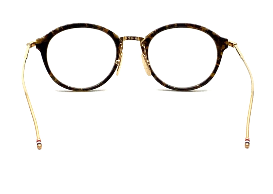 Thom Browne UEO011A Tortoise / 12K Gold-Plated
